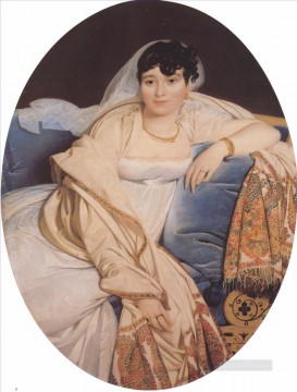  Madame Lienzo - Madame Rivière Neoclásica Jean Auguste Dominique Ingres